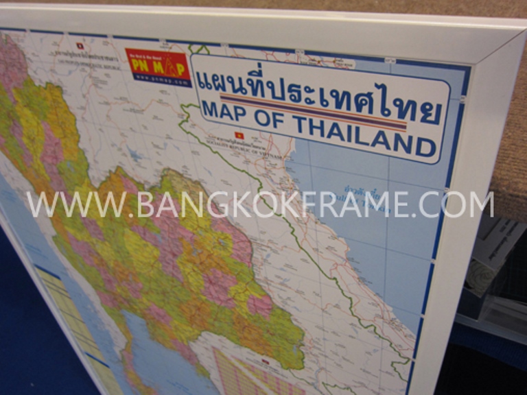 กรอบแผนที่่ประเทศไทย
